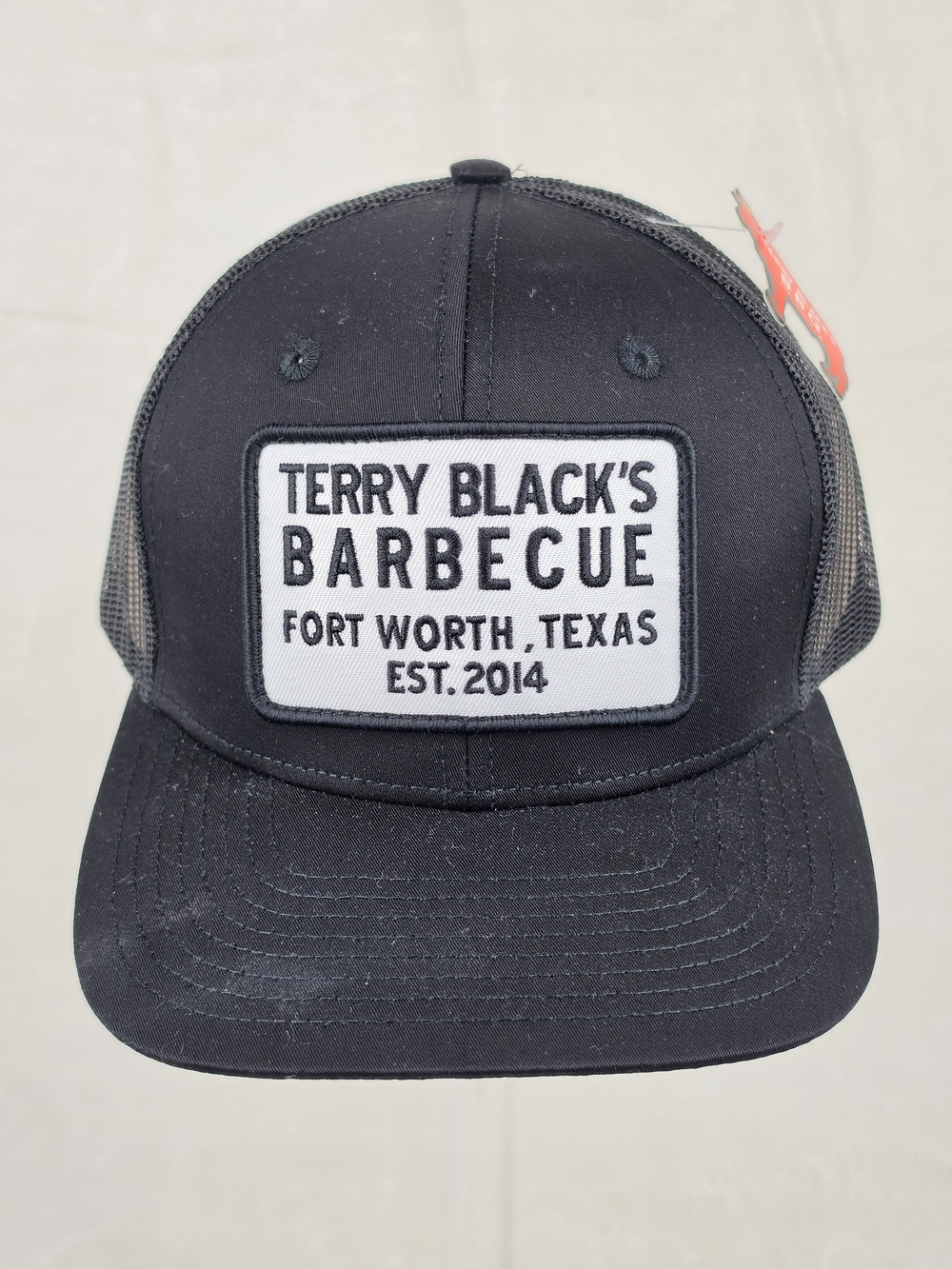 Terry Black's Barbecue Fort Worth Texas Trucker Hat‎ Black Patch Snapback NWT